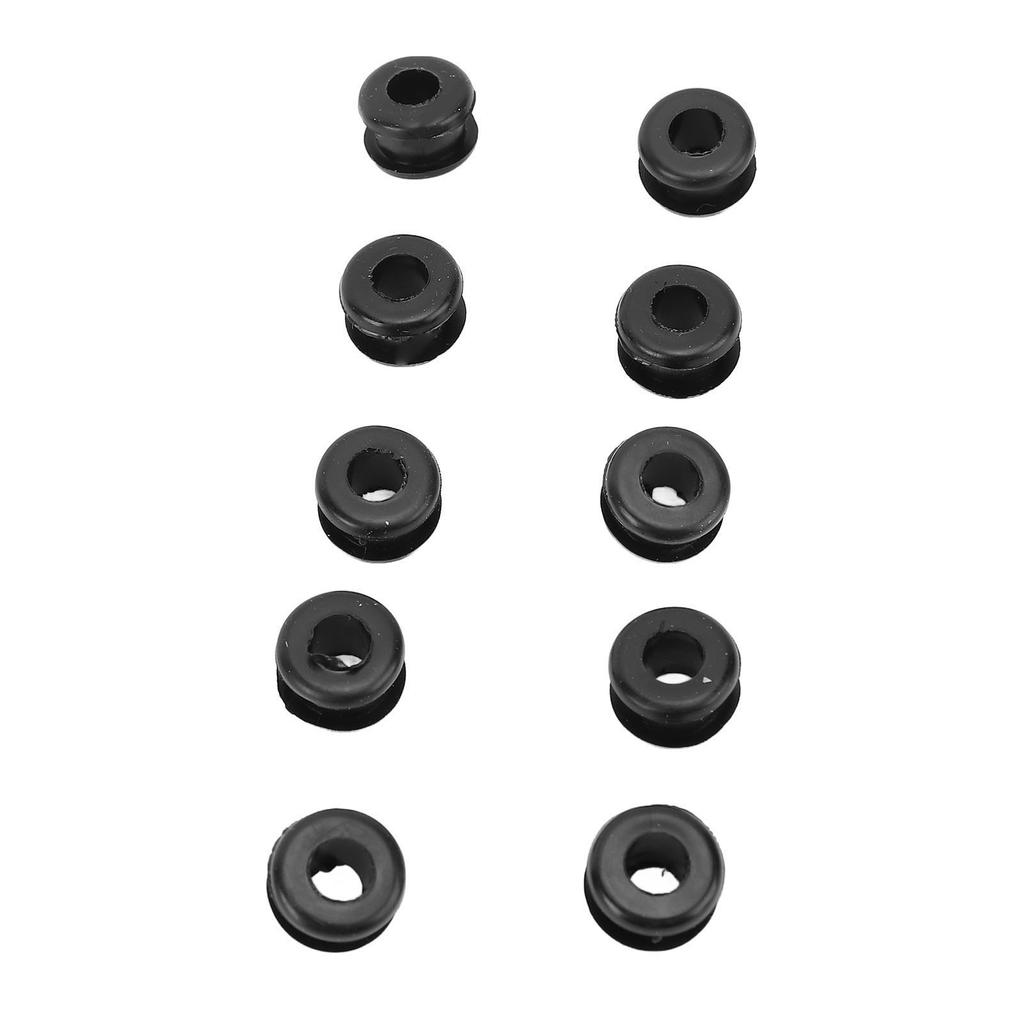 Ceiling Fan Dampers Replacement Low Noise Rubber Fan Sealing Gaskets for Noise Reduction Black 10PCS