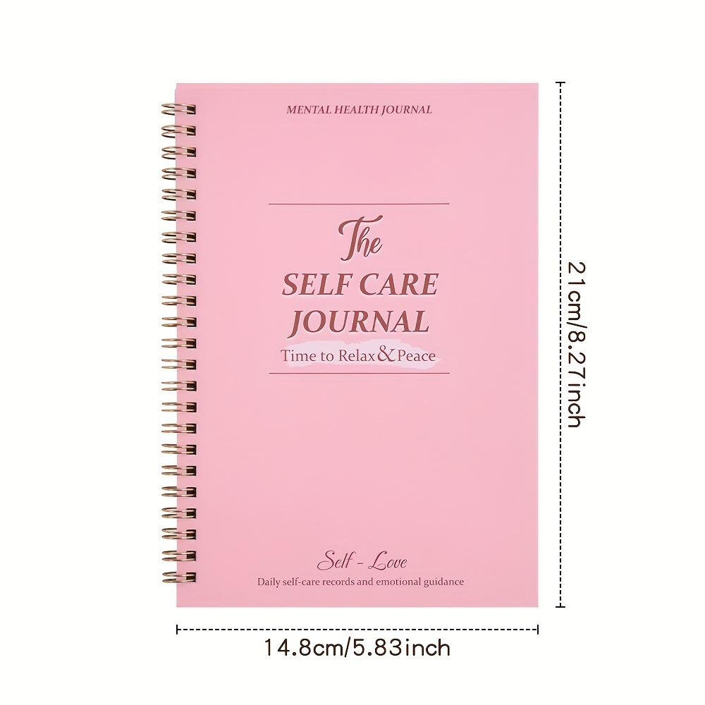 A5 English Self-Care Diary: 100 Pages with Content Prompts