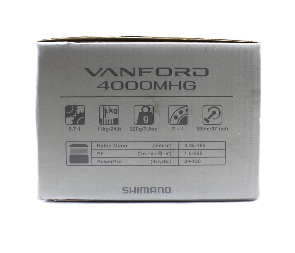 SHIMANO Kołowrotek Spinning Vanford 4000MHG VF4000MHGA 2024 (7120)
