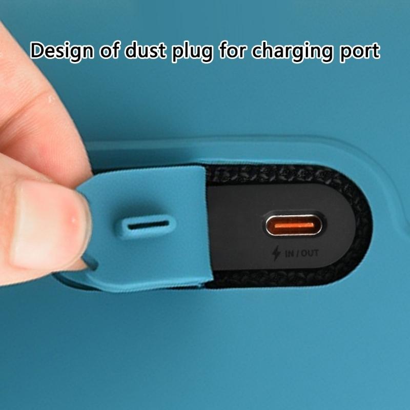 Silicone Protective Case for Charge 6 Speakers with Shoulder Straps, Dustproof and Shockproof Speakers Guard