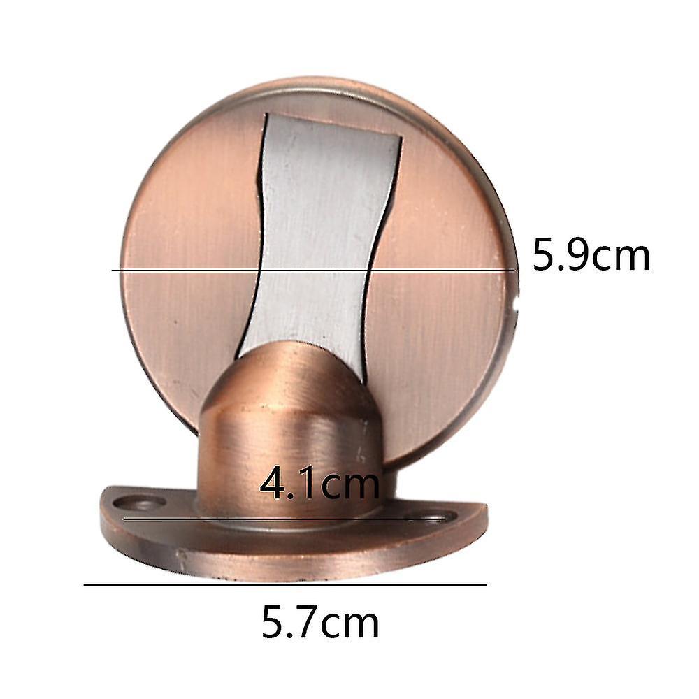 Door Stopper, Invisible Magnetic Door Stop, Stainless Steel Floor Magnetic Door Catch Door Holder