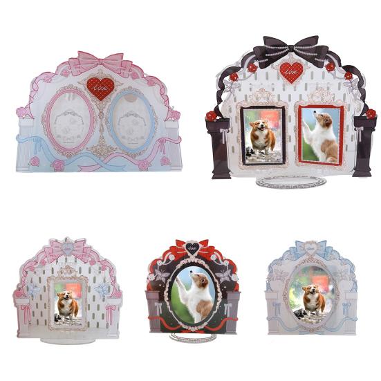Acrylic Standing Photo Frame Stylish Desktop Decor Sturdy Dustproof Waterproof for Your Favorite Photos