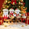 Santa Claus Christmas Tree Fabric Ornaments - Holiday Decorations & Gifts