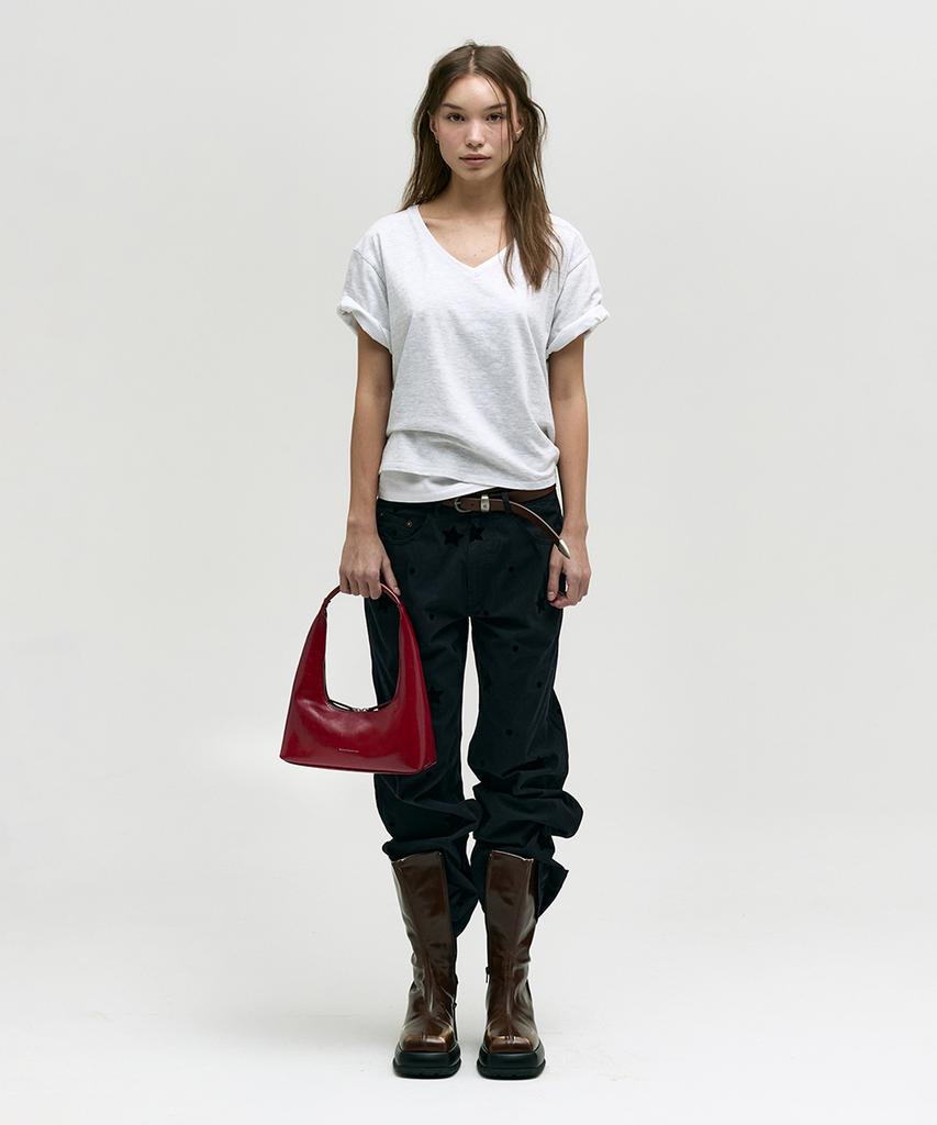 Margesherwood Hobo Shoulder_Chili Crinkle