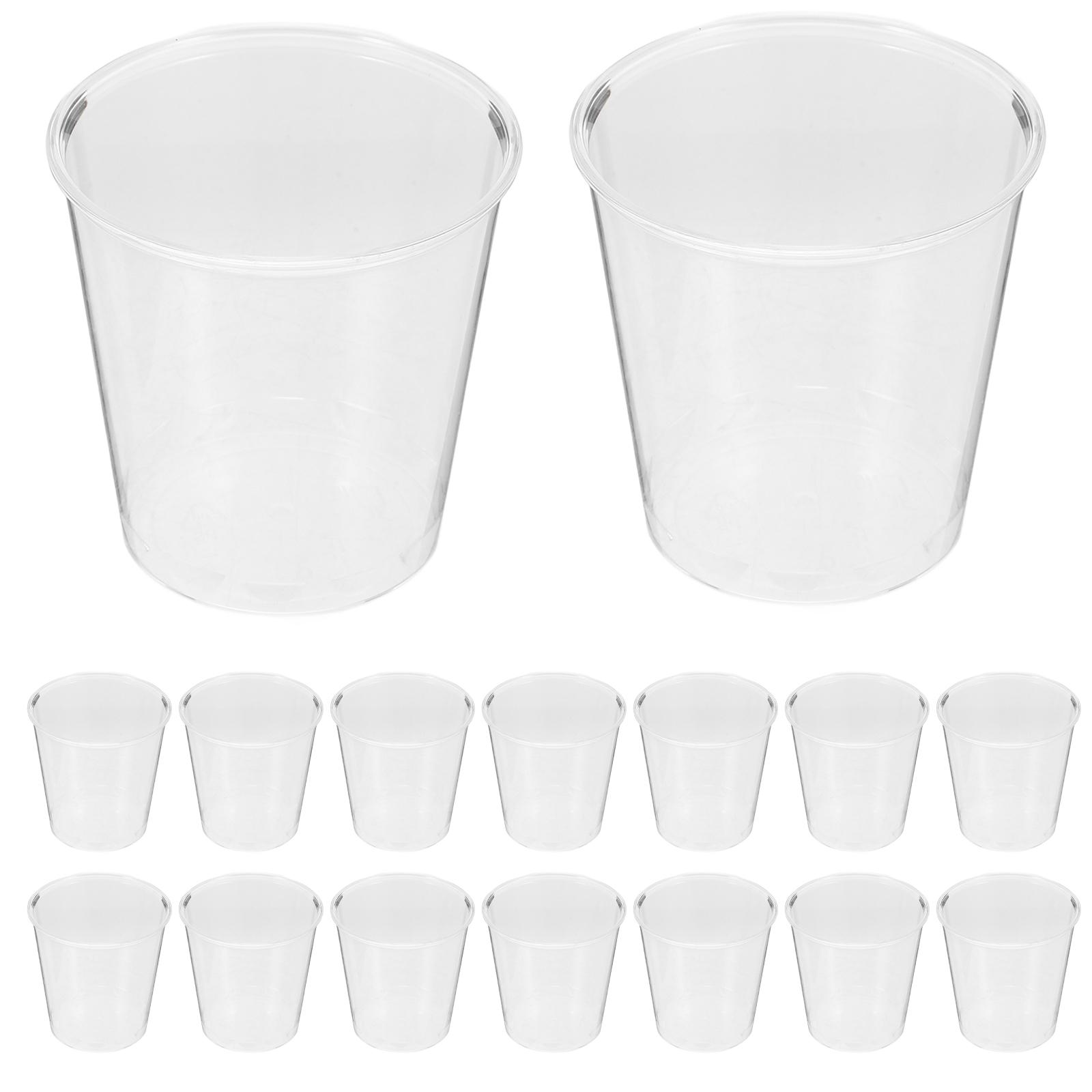 

60 мл 2 унции одноразовые стаканчики для коктейлей мини-рюмки толстые стаканчики для крепких напитков 8 шт. Идеально подходит для баров ресторанов вечеринок Еще