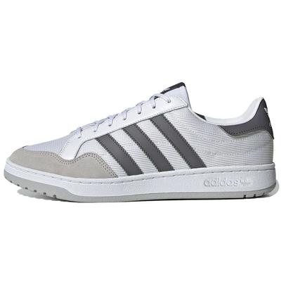 Originals Team Court Langlebige Stoßdämpfung Low-Top Skateschuhe Unisex Sneaker Weiß Grau FY5370