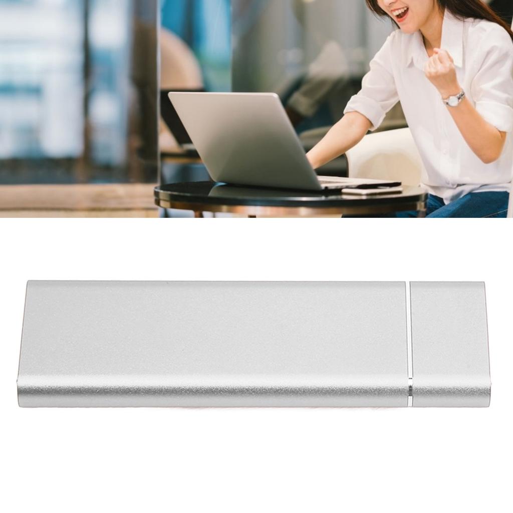 SSD Enclosure M.2 PCIE NVMe   Dual Protocol SSD Enclosure Type C High Speed Transfer Aluminum Alloy Mobile SSD Case (Not Inclube Hard Disk)