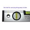 400mm Angle Finder Inclinometer Electronic Level 360 Degree Level Angle Slope Test Ruler Digital Protractor