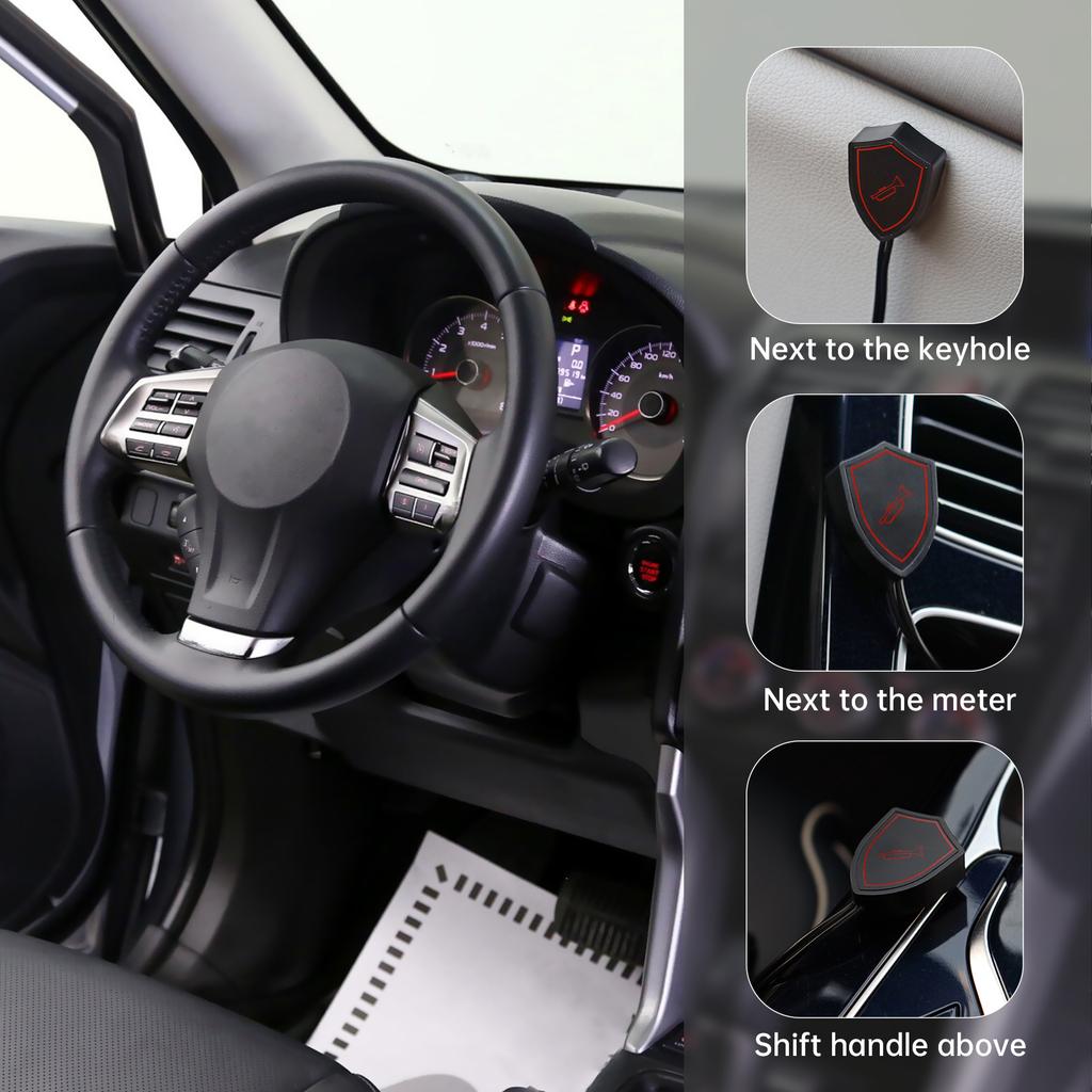 12V 185dB Super Lautes Vier-Trompeten Musikalisches Lufthorn mit Kompressor Schalterknopf Schwarz für Autos LKWs Boote Motorräder