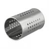 Sleek Design Stainless Steel Cutlery Holder with Efficient Drainage System