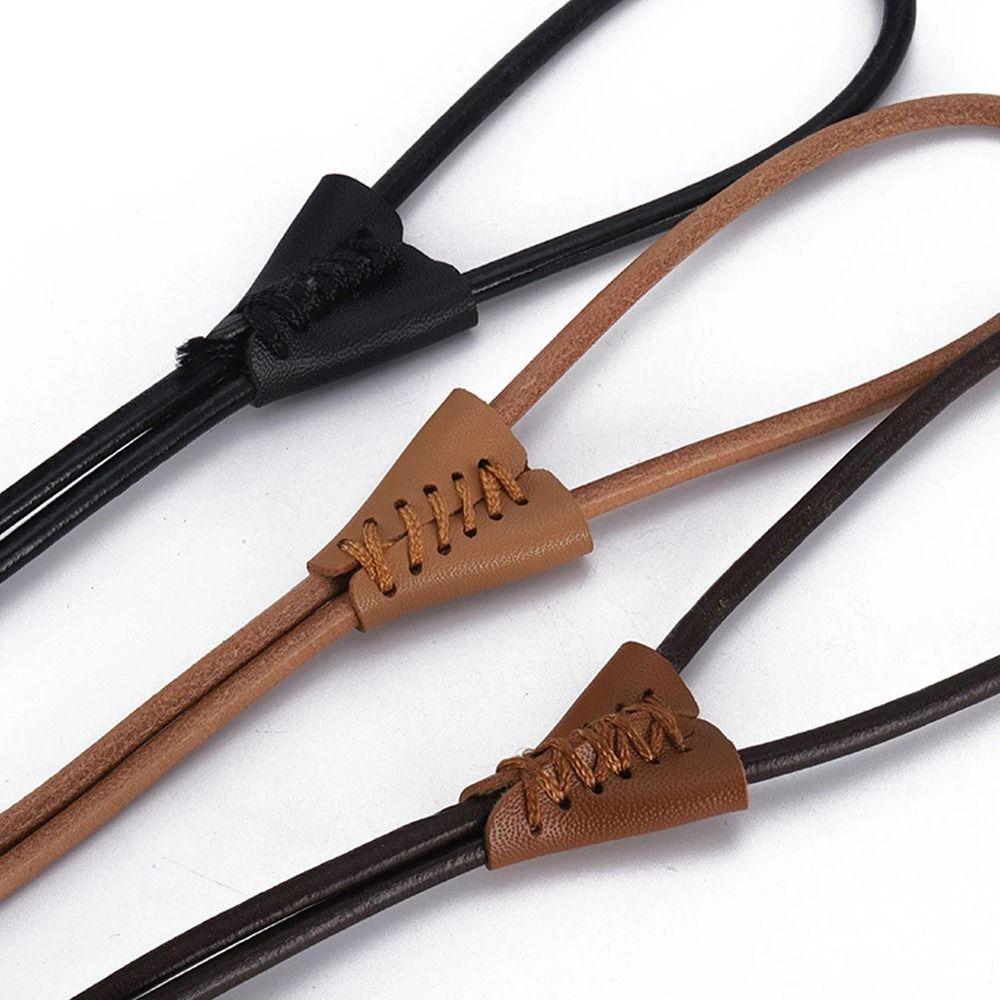 Lanyards Reading Glasses Chain PU Leather Eyewear Chain Sunglasses String Rope Eyeglasses Strap