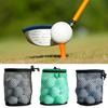 12-50 Bollar Golf Nätpåse Bordtennisväska Nylon Förvaring Bollpåse Golfväska