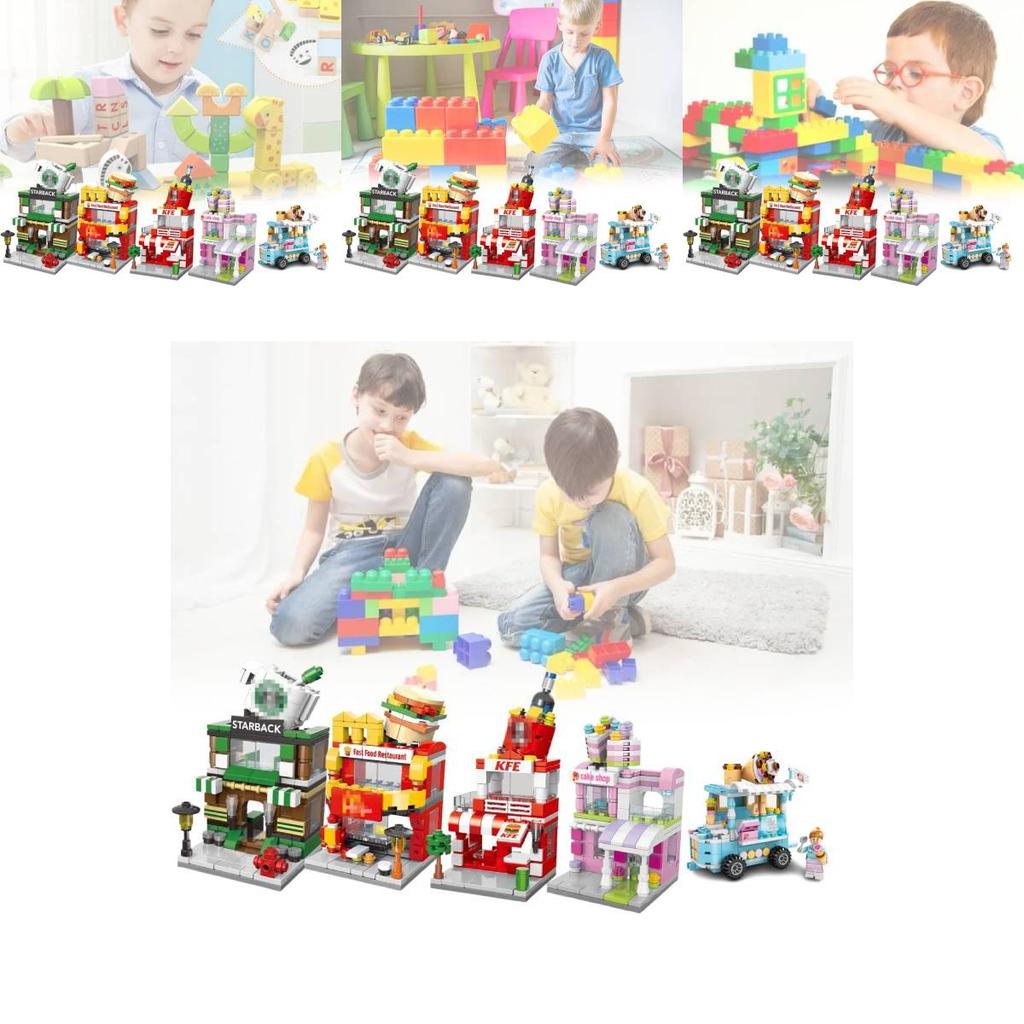 Creative And Colorfulcompatiblekids Educational Building House Toy