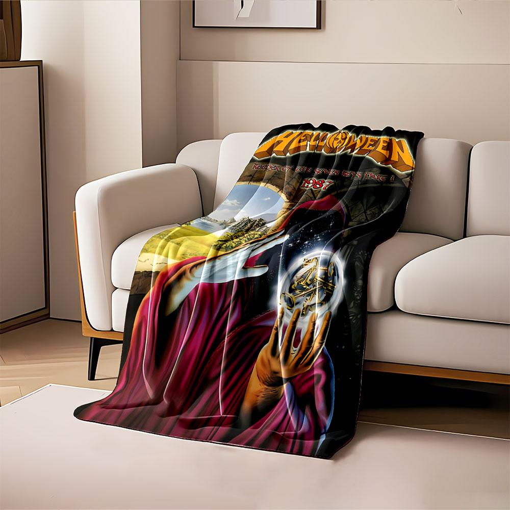 Helloween Album Art Blanket for all seasons blanket lunch break throw gift
