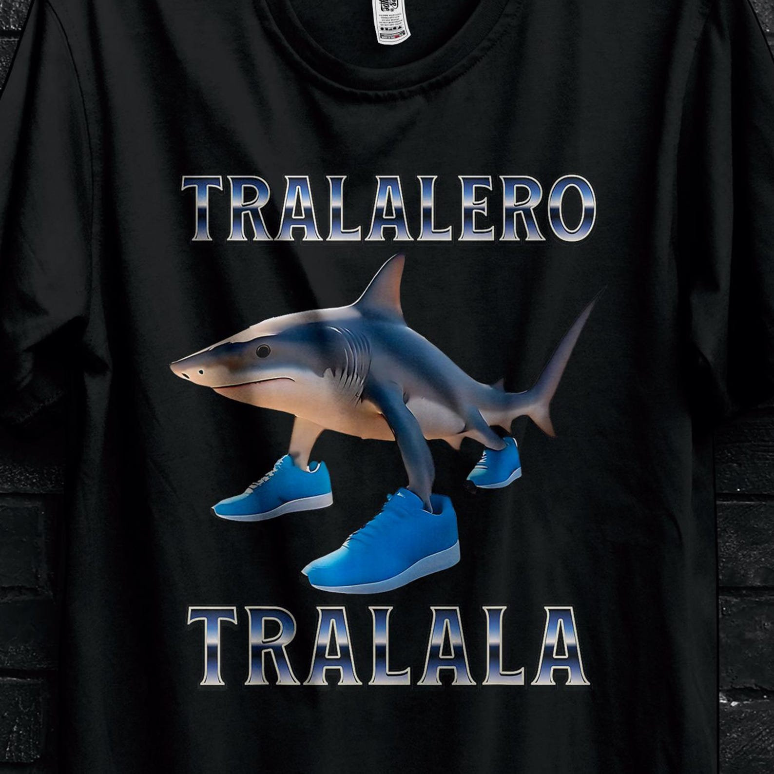 Trallallero Trallalla Funny Italian Brainrot Meme T-shirt, Unhinged Clothes, Stupid Gifts, Cactus Elephant, Dank Memes Tshirt, Lirili Larila L