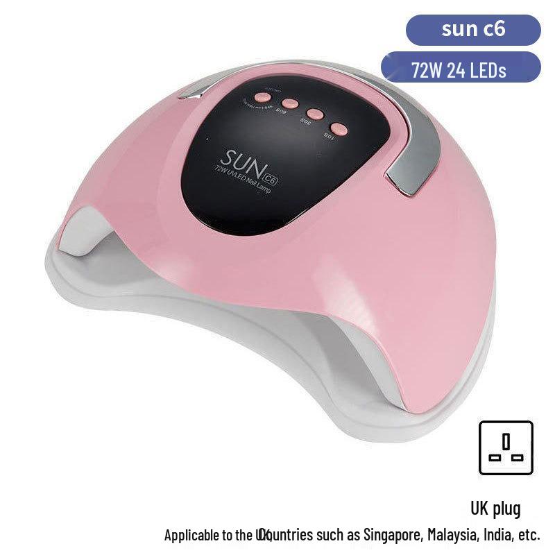Dazzling 256W LED Nail Curing Lamp, Quick Dry Gel Lamp for Salon Use