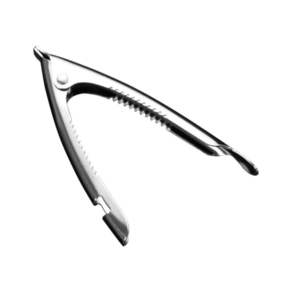 2pcs Stainless Steel Blood Clam Clip Rust-free Nuts Pliers Oyster Shell Opening Clamps  Scallop