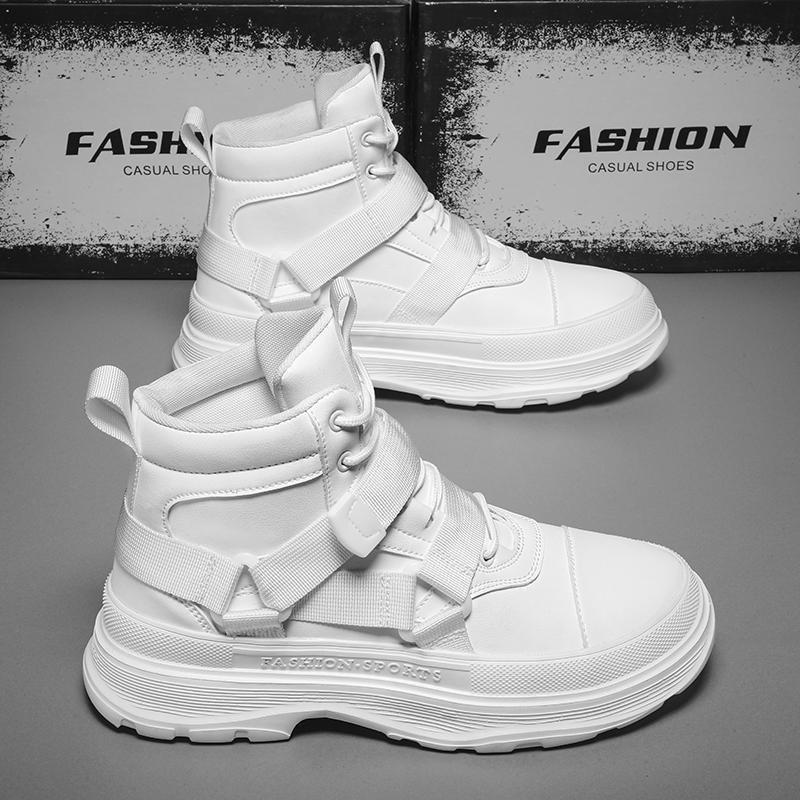 Shoes for Men Trend High Top Comfort Casual Sneaker  High Quality Versatile Breathable Men Platform Board Shoe Zapatillas Hombre