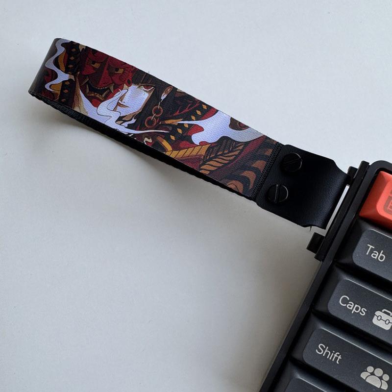 1Pcs Keyboard Ribbon Decorative Strip Customization Magnetic Axis Keyboard Strap Wooting Atk68 Drunkdeer Looting Decor