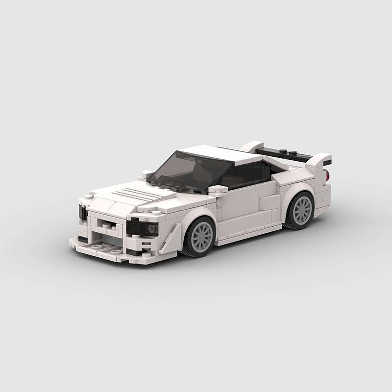 MOC Technical Car City Speed Vehicle Vetro Car Rally Building Blocks Bricks Ornament Creative Toys For Kids Adults Birthday Gift