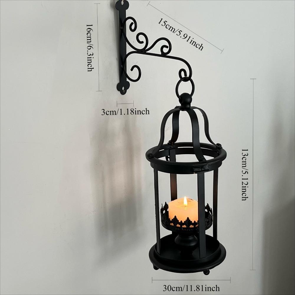 

Iron Candle Holder Wall Decoration Candlesticks for Candles Candlestick Wedding Garden Wall Decoration Home Room Decoration Gift Candles not included