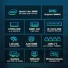 Mini PC, Mini stolní počítač s Windows 11, s procesorem Intel Gemini Lake N4000, 6G LPDDR4 64G EMMC, Podpora dvou monitorů, pro podnikání, domácí kancelář, rodinu