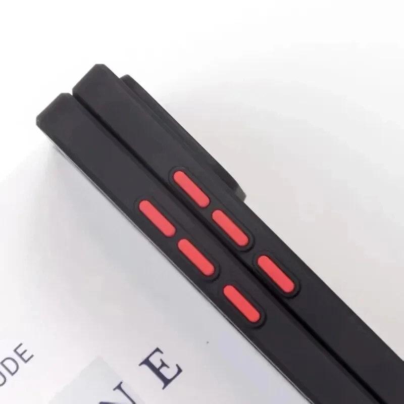 Luxury Matte Armor Magnetic Magsafe Wireless Charge Case For iPhone 15 14 13 11 12 Pro Max 13 Mini 14 Plus Cover Funda