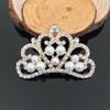 10Pcs Glamorous Crystal Pearl Crown Rhinestone Clothing Sewing Accessories  Bag