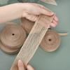 0.6-5cm Natural Burlap Fabric Jute Craft Ribbon Lace for Gift Wrapping Christmas Rustic Vintage Wedding Decor 10Meter