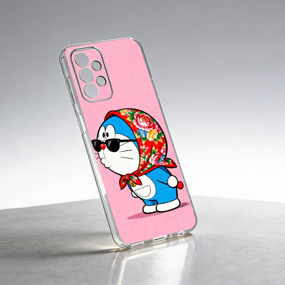 Cute d-Doraemons Cats Poster Phone Case Transparent Silicone Soft For Samsung S25,S24,S21,S22,S23,S30,Ultra,S20,Plus,Fe