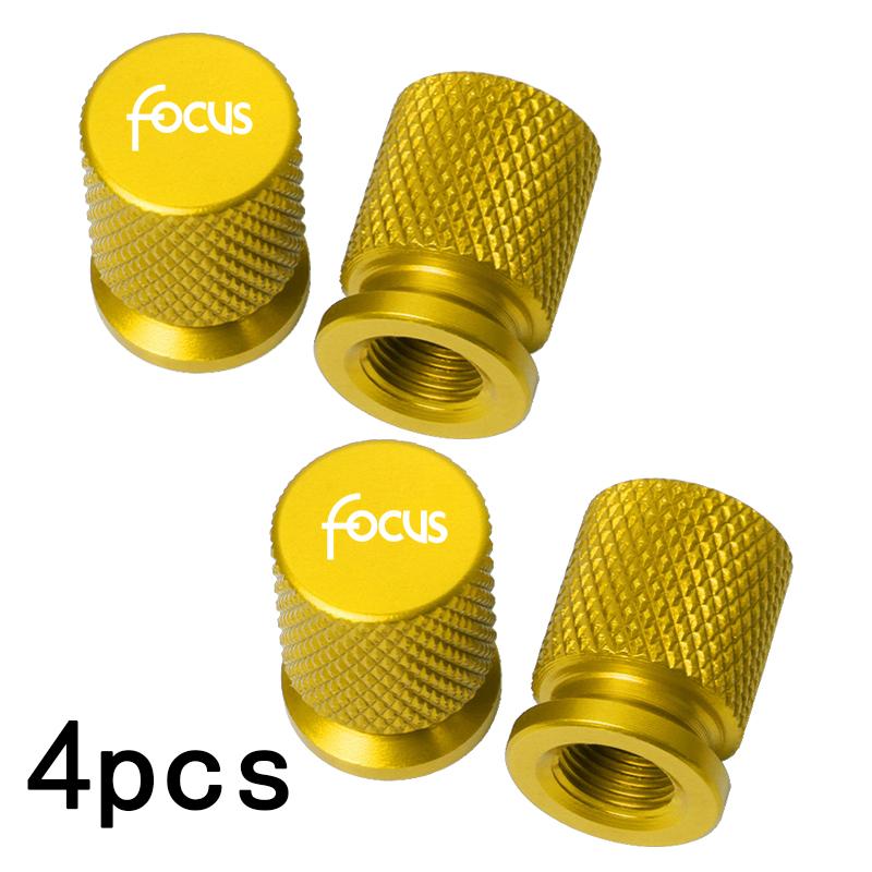 TQ012Car Wheel Tire Valve Caps Tyre Stem Covers Airdust Waterproof For Ford Focus 2 3 MK1 MK2 Fusion Escape Kuga Mondeo Accessories