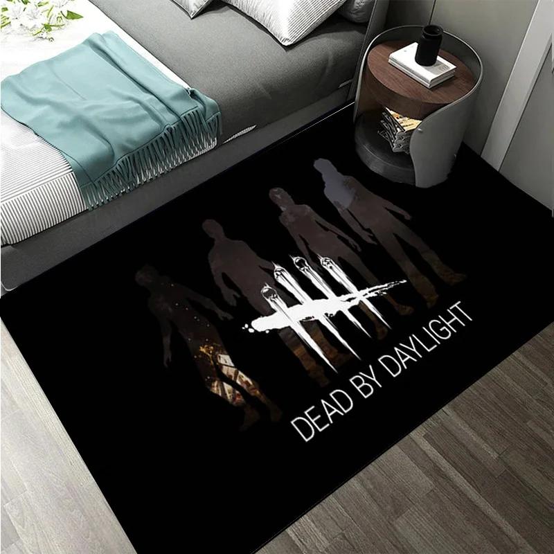D-Dead by Daylight Survival Horror Escape Game Large Area Rugs Carpet for Home Living Room Bedroom Sofa Mat