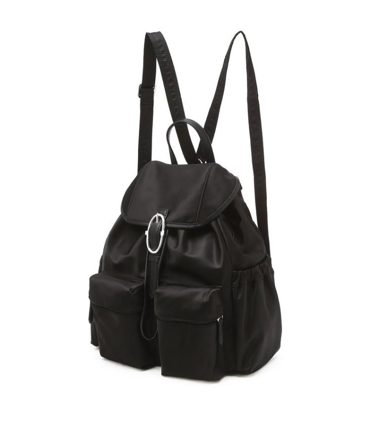 Athe Vanessabruno [Ecole] Black Chain Backpack And Shoulder Bag (Original Strap Included) Aaba5F830Bk