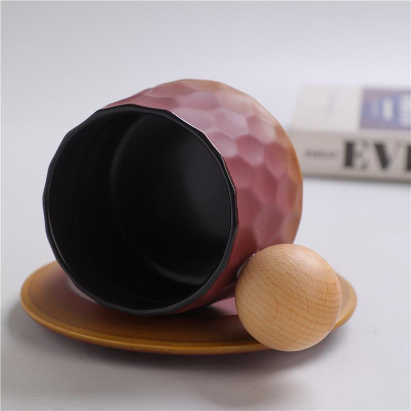 Light Luxury Ceramic Coffee Cup Cup Creative Household High Value Latte Water Cup