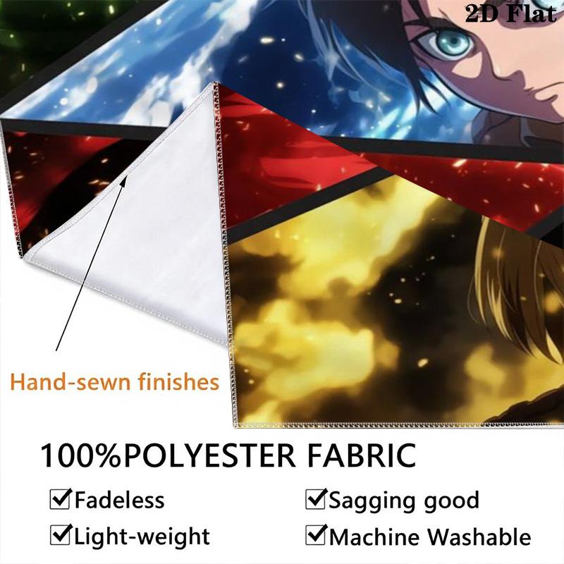 Attack Titan Wall Tapestry Tapestry Fashion Print Wallmounted Wall Decoration Work Of Art Wall Covering Decoration