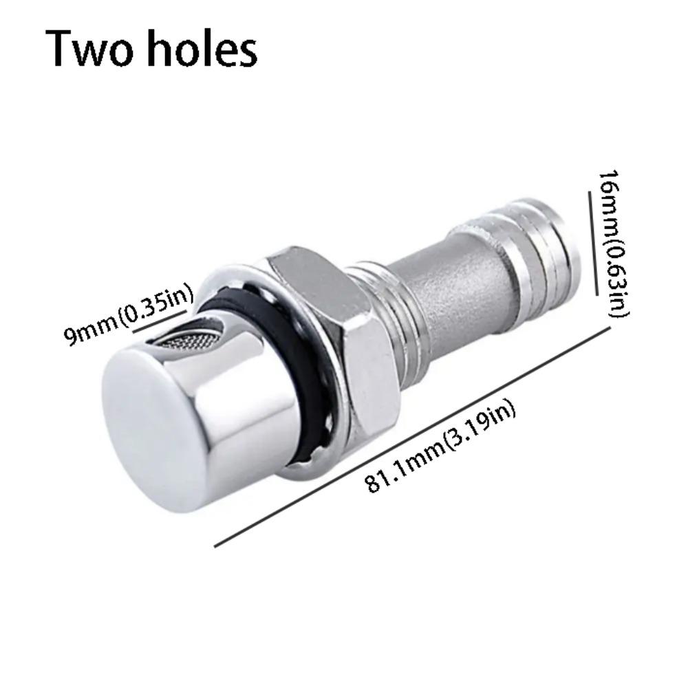 Stainless Steel Fuel Tank Vent Straight Air Vent Marine Air Vent Boat Vent  Fuel System