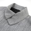 Brilliant Piece Kimono Coat, Shawl Collar Poncho Cape, Winter Herringbone Kimono Coat, Cold Weather Haori, Gray
