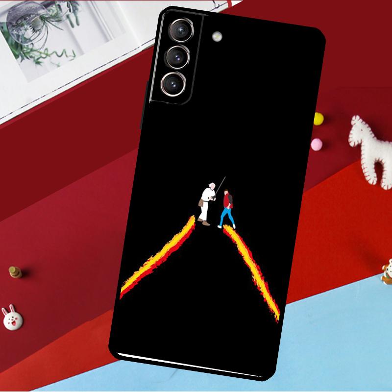 Back To The Future Funda For Samsung Galaxy S25 S24 S21 S22 S20 Ultra S9 S10 Plus S23 FE S24 FE Phone Case