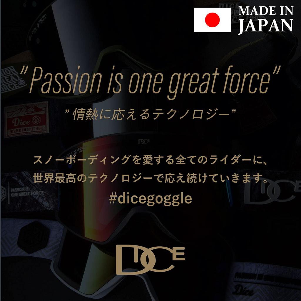 DICE EZ GOGGLE CASE BK Goggle Case with Magnetic Easy Opening and Black (041) Closure, Closing,