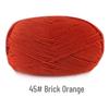 Su He 4-Strand Combed Cotton Yarn for Handmade Knitting: DIY Milk Cotton for Dolls, Cushions, and Blankets.