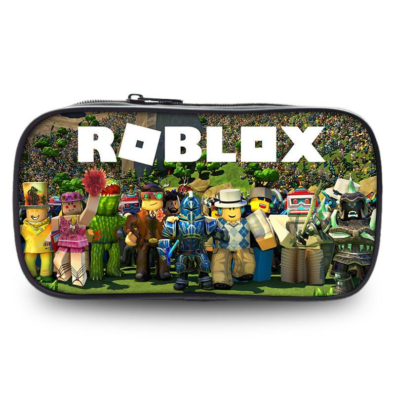 Roblox Printed Pencil Case With Large Capacity For Students And School Supplies