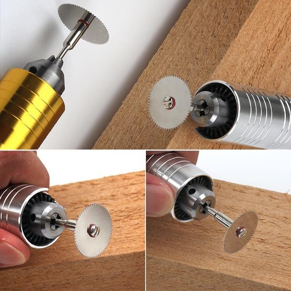 7 buc/Set Disc de tăiere din metal inoxidabil 1 dorn Disc de tăiere unelte rotative