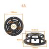 1pcs 4/5/6.5 Inch Speaker Aluminum Basin Frame Audio Subwoofer Holder Woofer Basket DIY Repair Parts Accessories