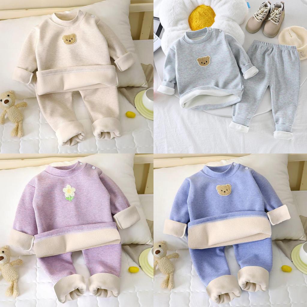 Childrens Winter Warmth Top With Thick Fleece For Boys And Girls Ages 3 To 8