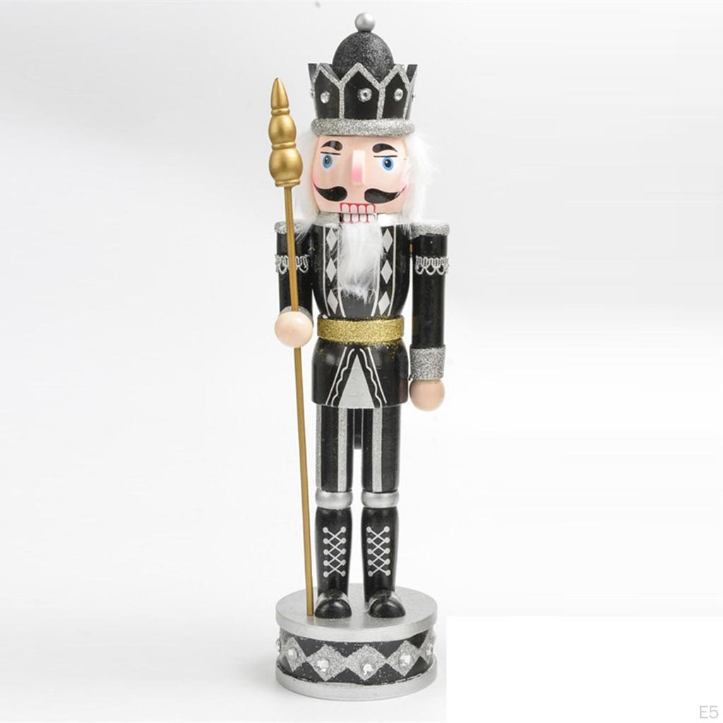 Christmas Nutcracker Ornament, Soldier Traditional Figurine Figures, for