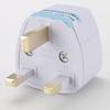 3PCS Universal For Travel Adapter Conversion Plug 3 Pin Plug Electrical Socket Power Socket
