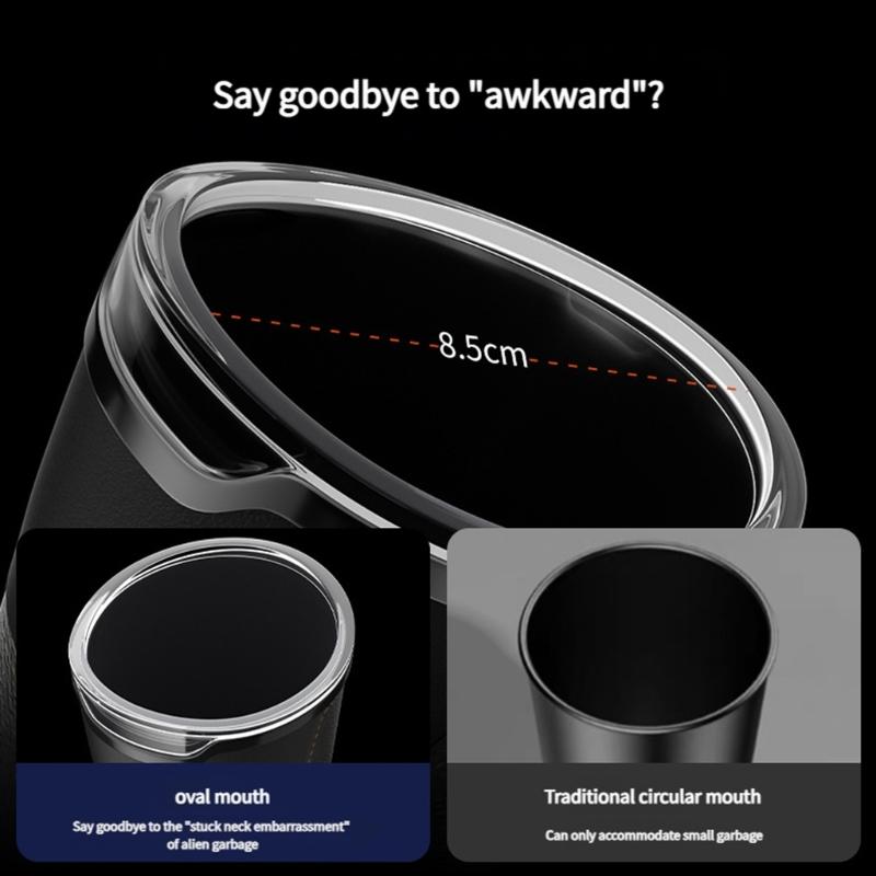 Car Rubbish Bin for Armrest Cup Holder Trash Can Umbrella Holder Car Storage Container Bucket Dustbin Garbage Organizer