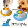 Haustier Leckmatte Joghurt Leckplatte Fressnapf für Hunde & Katzen - Interaktive Snackschale, Fördert die Zahngesundheit, Haustier Leckmatte