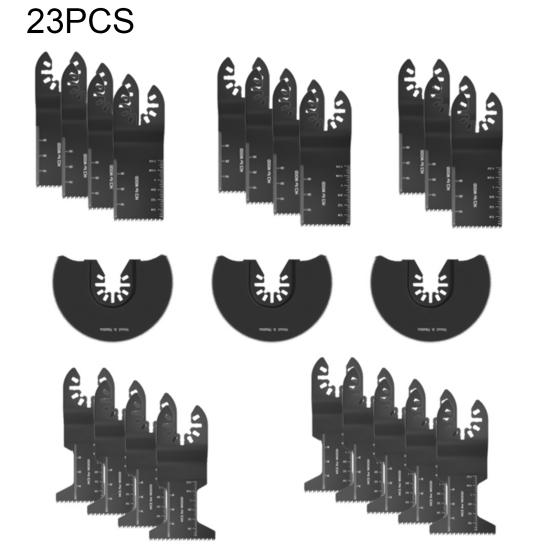 

23 шт./компл., универсальные быстросъемные осциллирующие пилы высокой твердости, электроинструмент для мягкого металла
