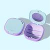 Travel Friendly Dental Appliance Storage Container for Clear Aligners and Retainers Leakproof ABS Materials
